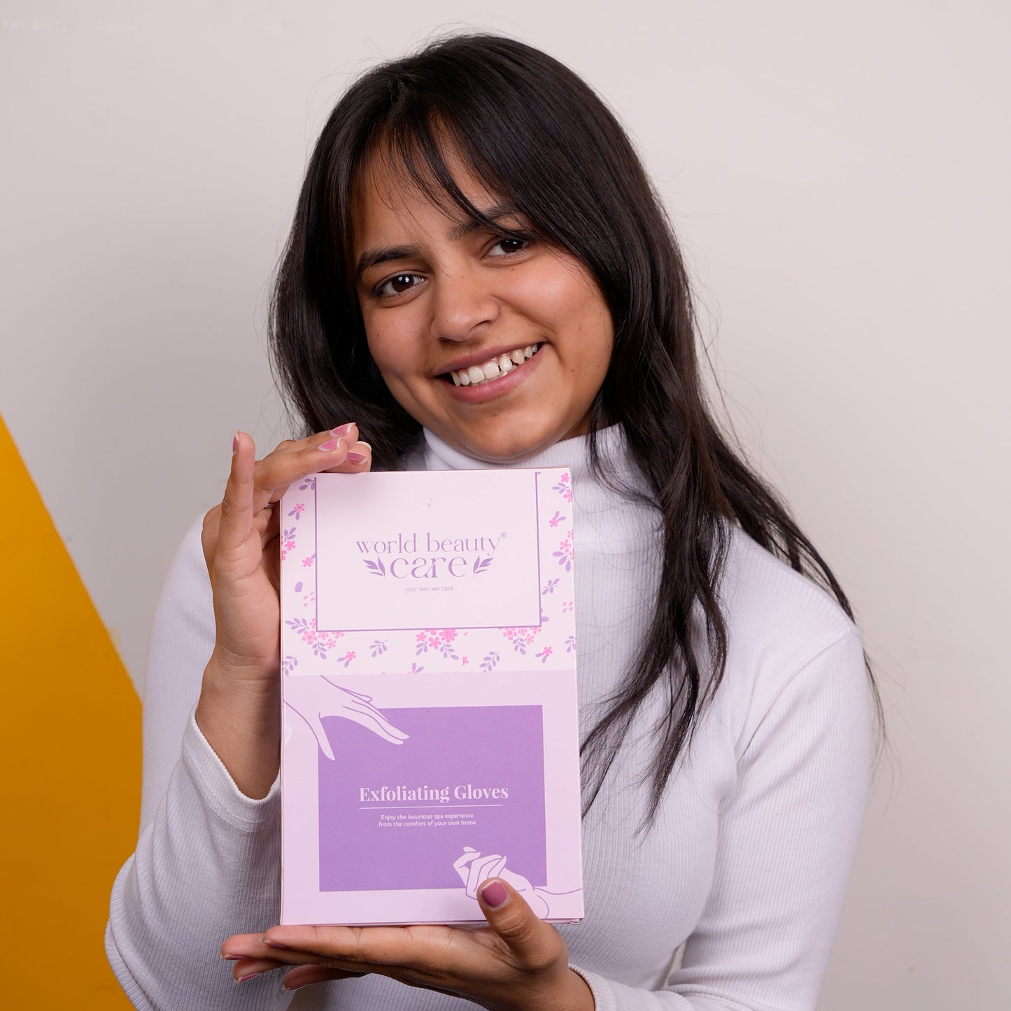 Raw Silk Gloves Body Wash and Massage Gloves