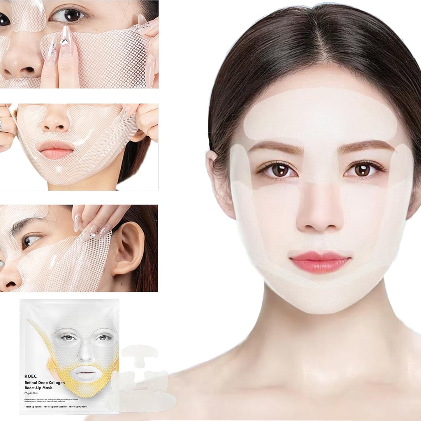 WBC Retinol Deep Collagen Overnight Boost Up Mask (Pack of 4)