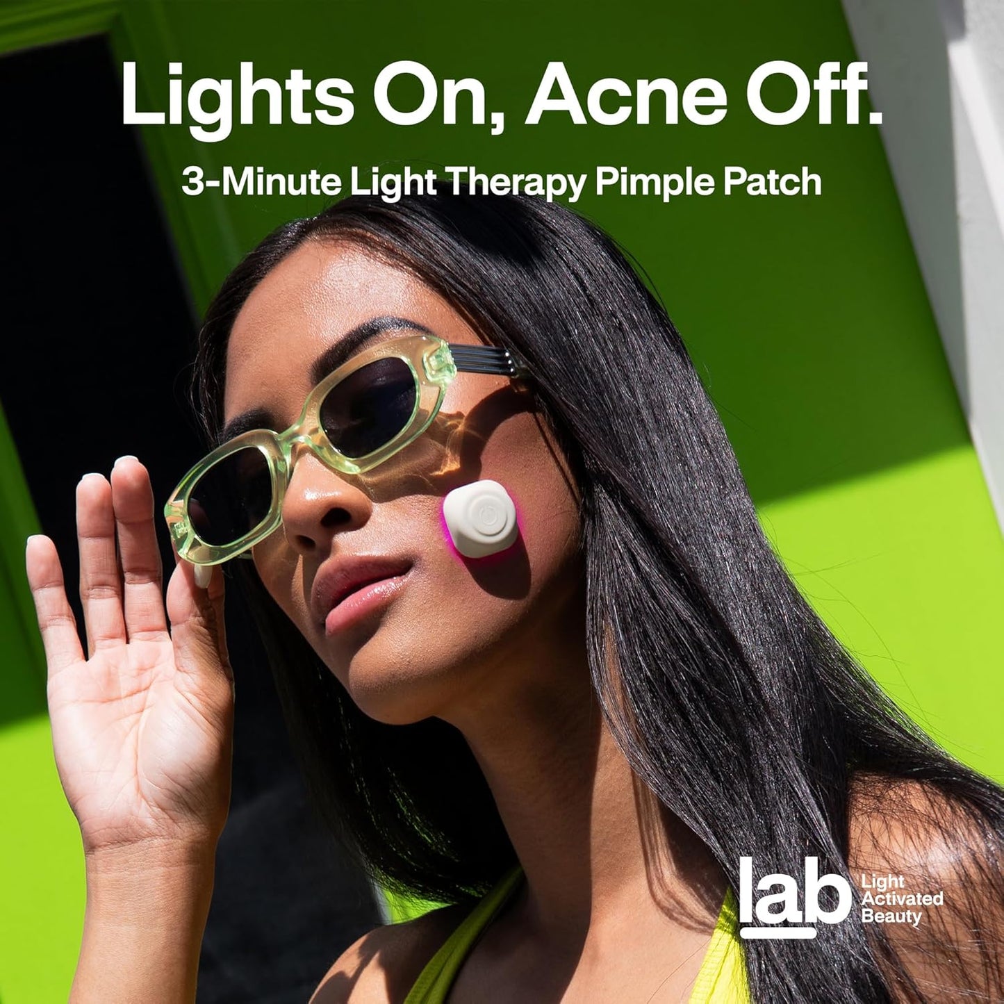 Acnebye Electronic Acne Patches 6pcs with extra patches
