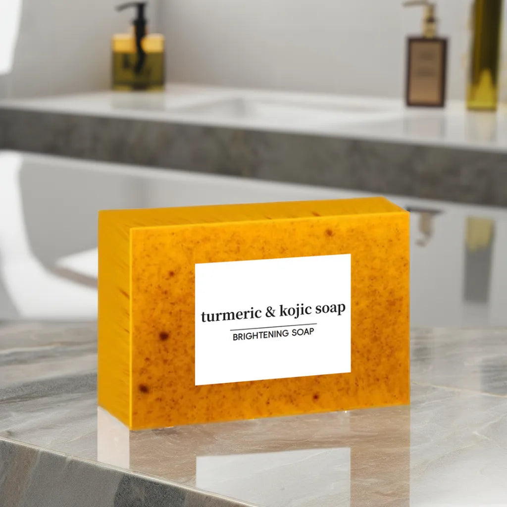 Turmeric & Kojic Acid Dark Spot Remover Soap Bars (Pack of 2)