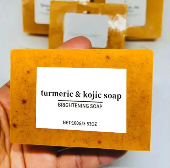 Turmeric & Kojic Acid Dark Spot Remover Soap Bars (Pack of 2)