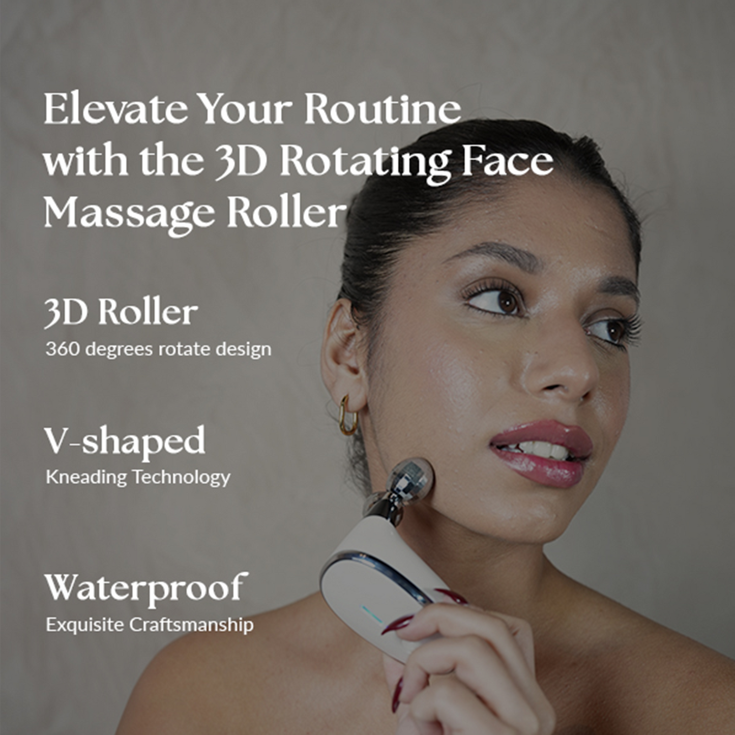 3d Face Roller Beauty Massager