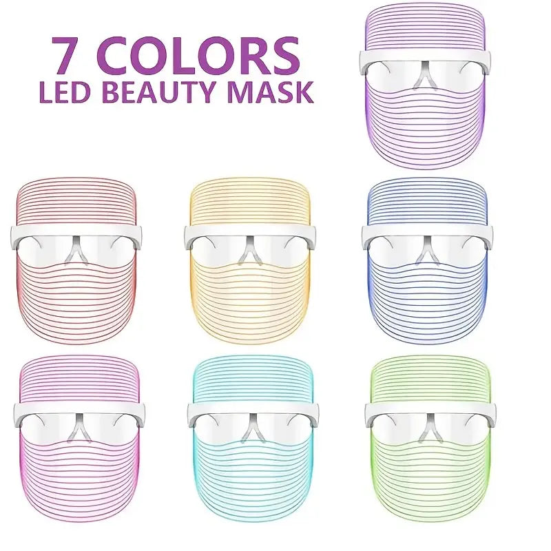 7 Color LED Light Therapy Mask