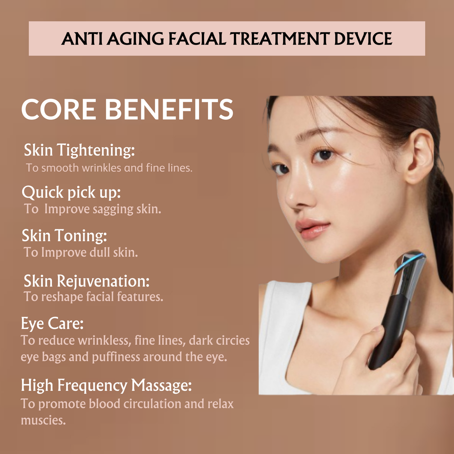 WBC Anti Aging Facial Treatment Device