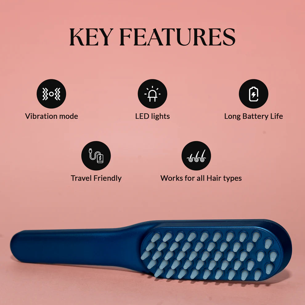 Scalp Massager- LED Hair Growth Comb