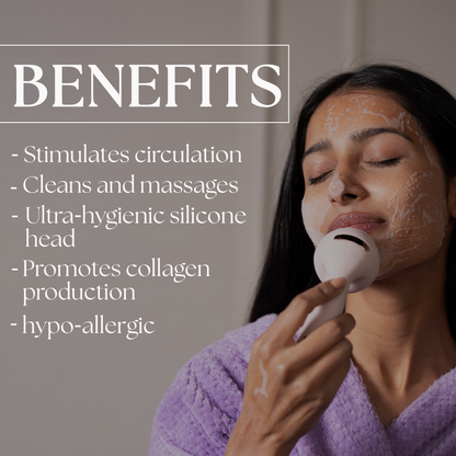 Silicone Exfoliating Face Cleansing Brush