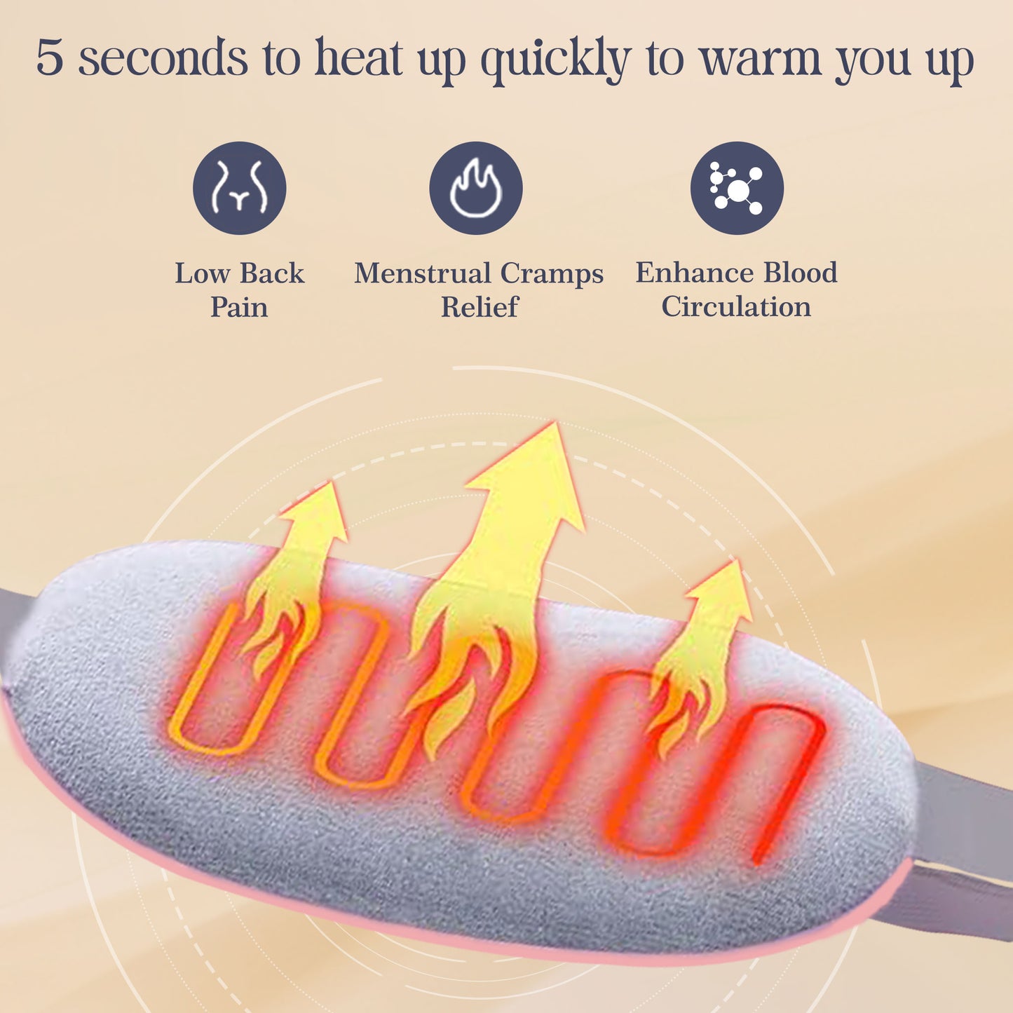 Period Pain Relief Heating Device for Menstrual Cramps