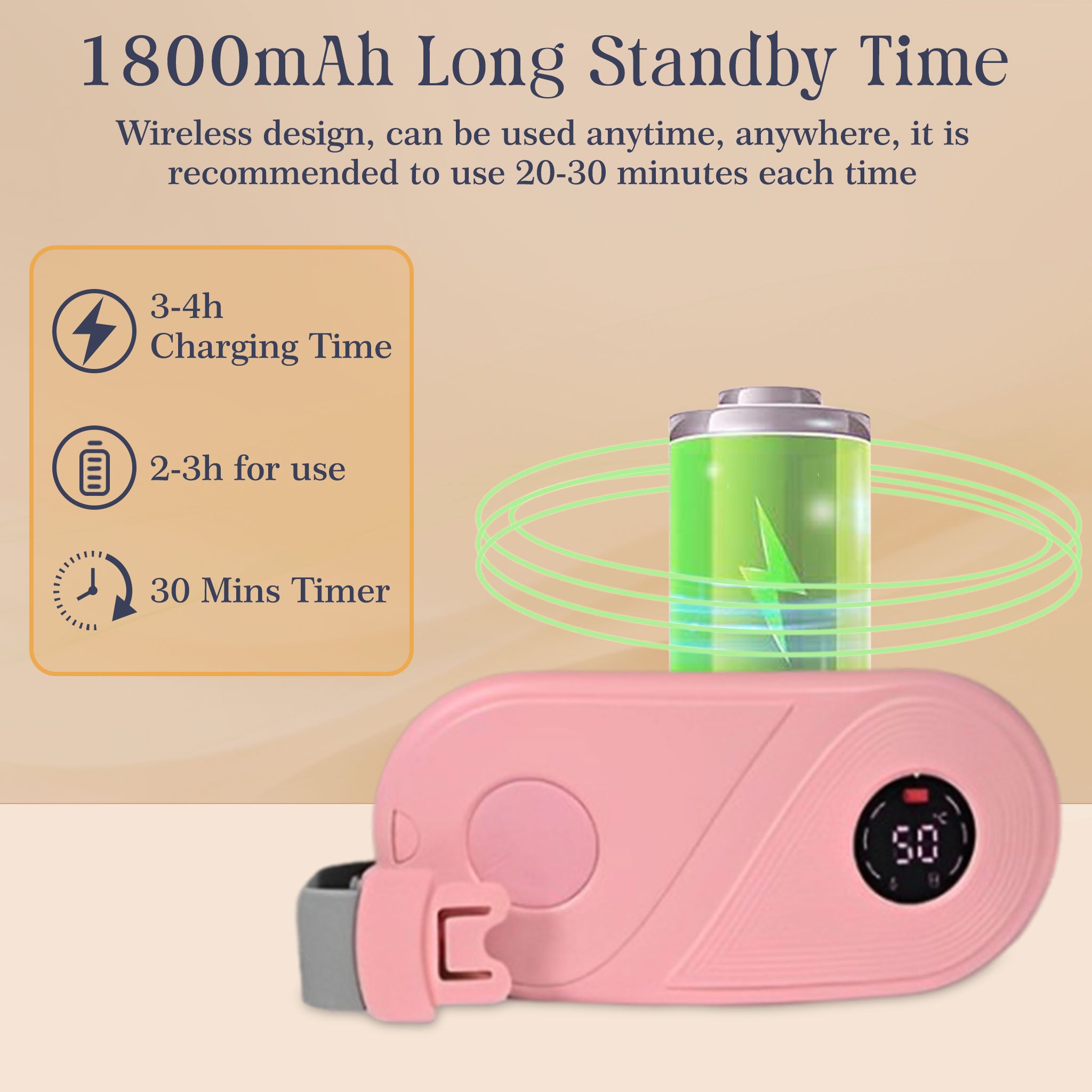Period Pain Relief Heating Device for Menstrual Cramps