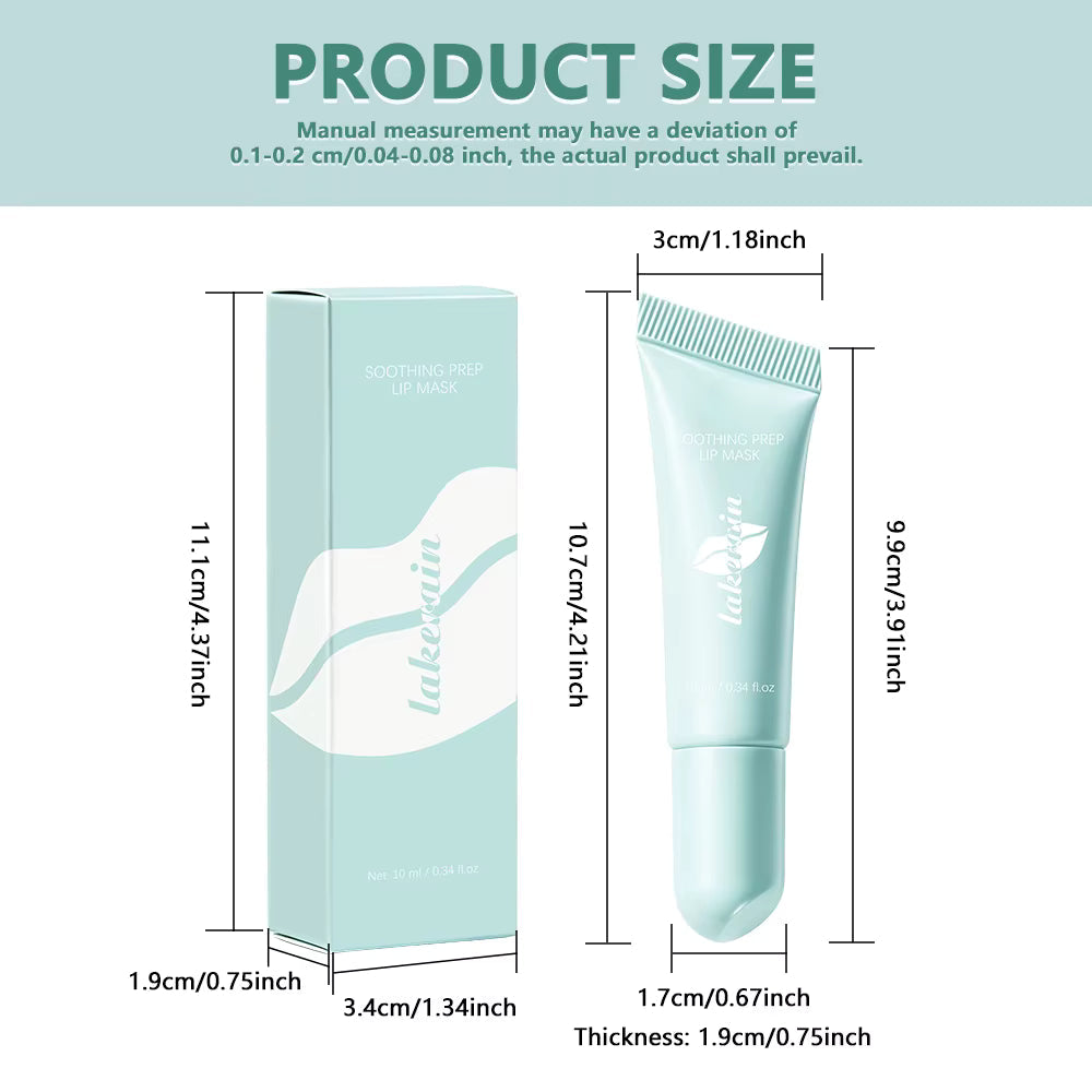Peel Off Lip Mask 10ml Soothing Exfoliator for Dry Flaky Lips