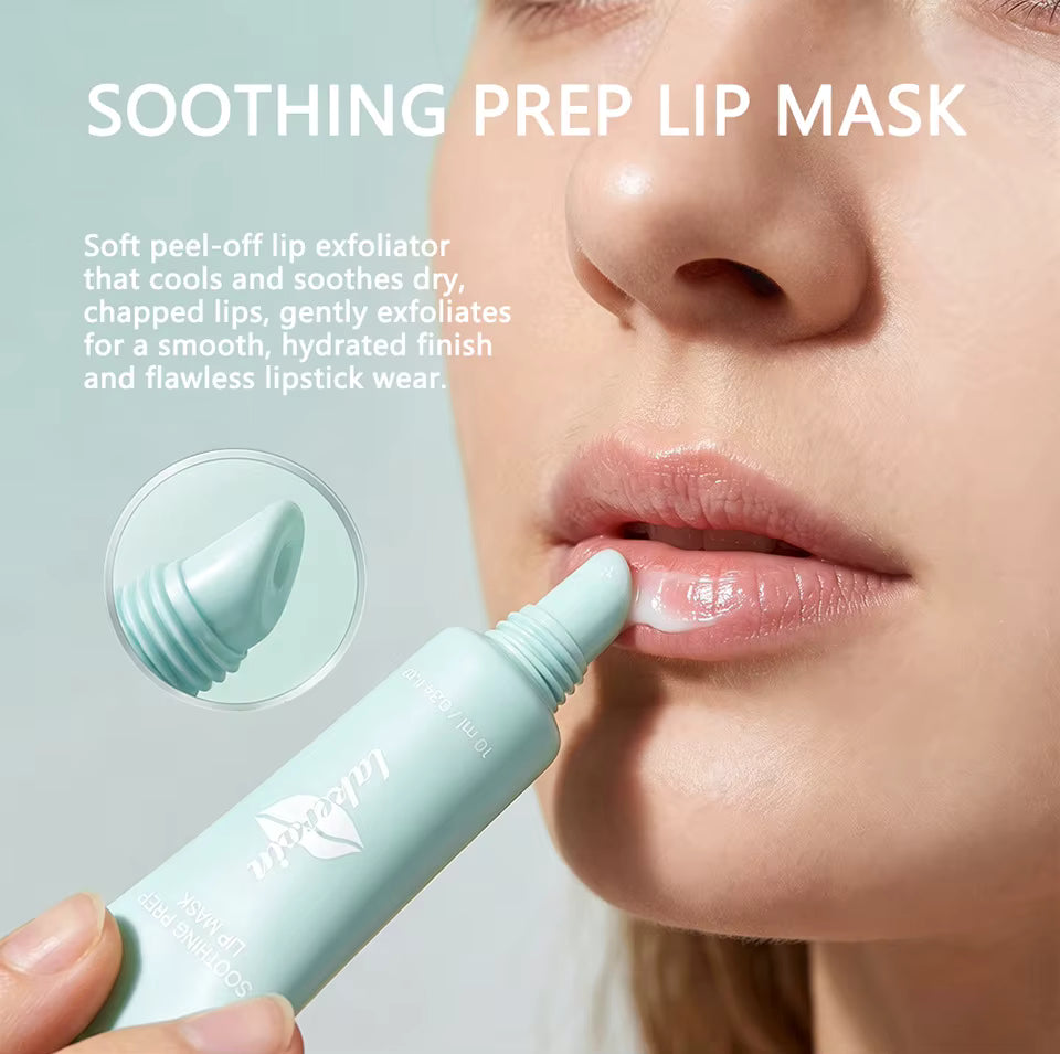 Peel Off Lip Mask 10ml Soothing Exfoliator for Dry Flaky Lips