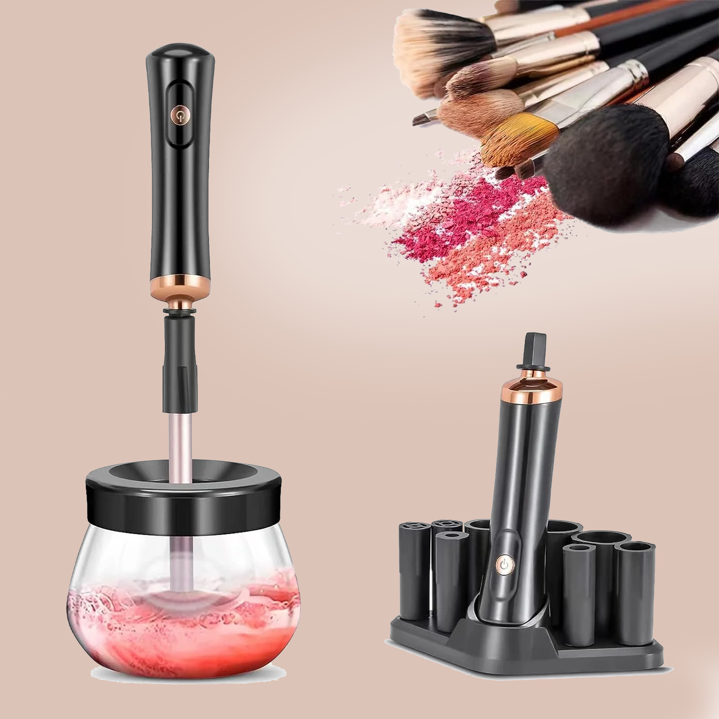 Makeup Brush Cleaner and Dryer Machine