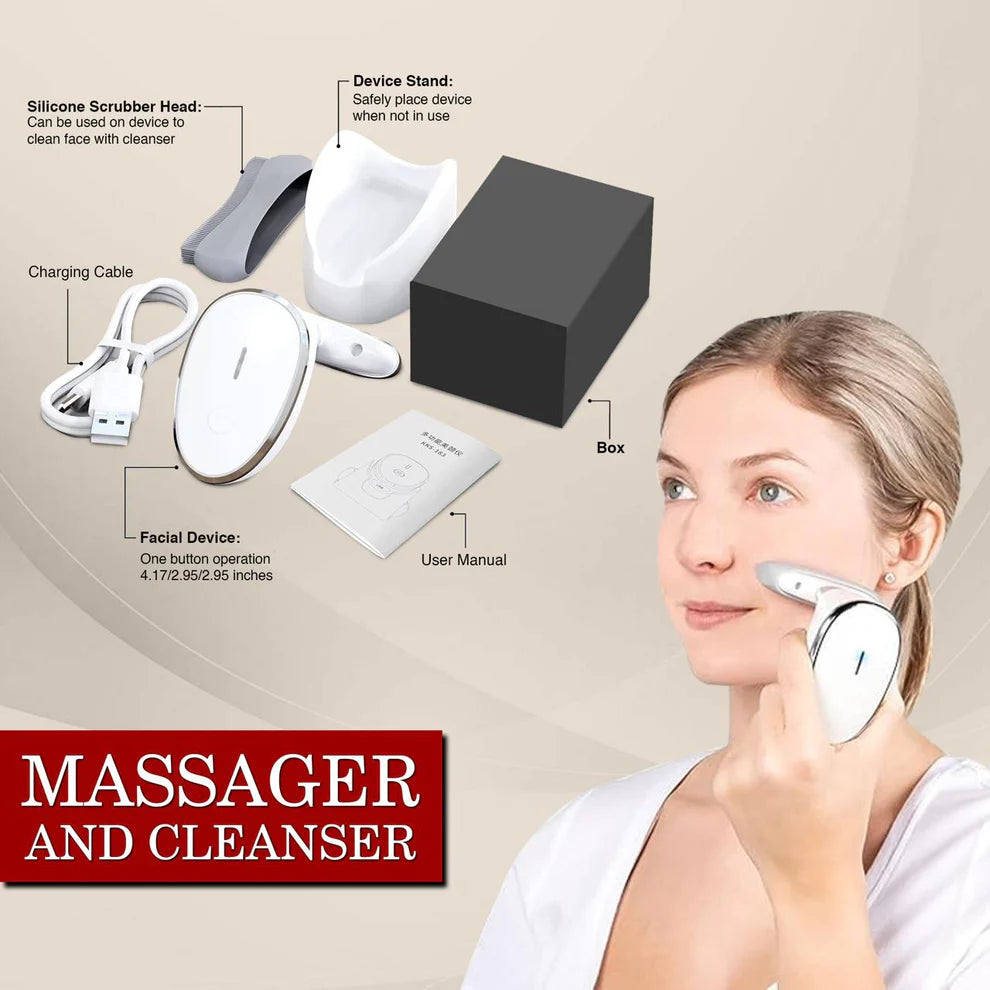 EMS face lifting massage roller machine