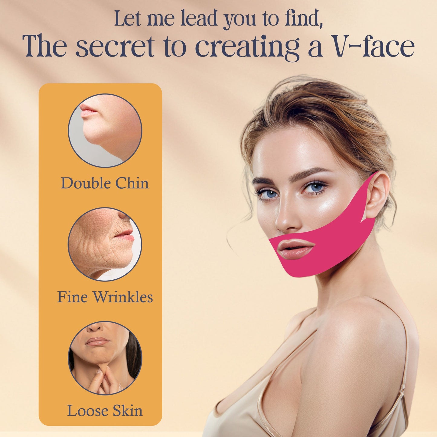 Double Chin Mask Lifting & Firming Reusable Face Mask