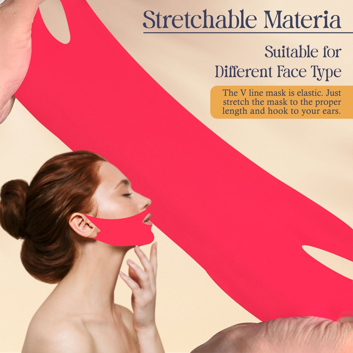 Double Chin Mask Lifting & Firming Reusable Face Mask