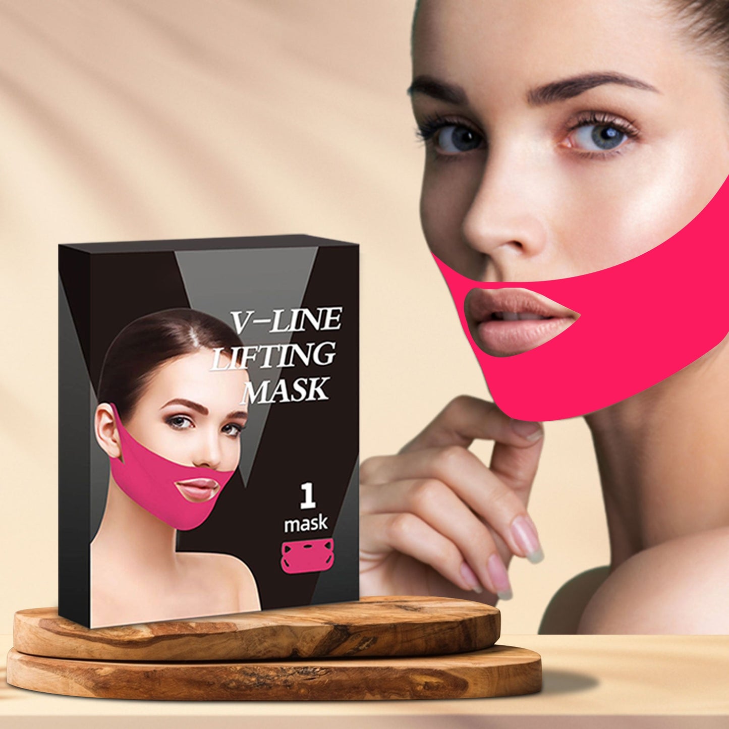 Double Chin Mask Lifting & Firming Reusable Face Mask