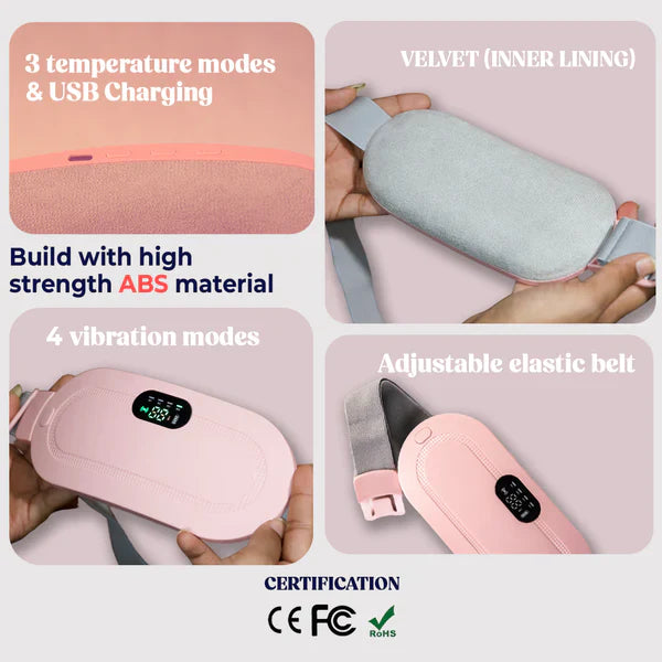 Periods Cramp Relief Heater & Massager 